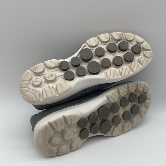 Womens Size 7.5 Skechers Go Walk 6 Grand Horizon Grey Slip On Walking Shoes - Picture 8 of 11